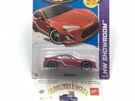 2013 Hot Wheels #199 Scion FR-S (BAD CARD) JJ7 For Discount