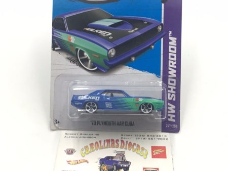 2013 hot wheels 1970 Plymouth AAR Cuda #247 Z2 For Discount