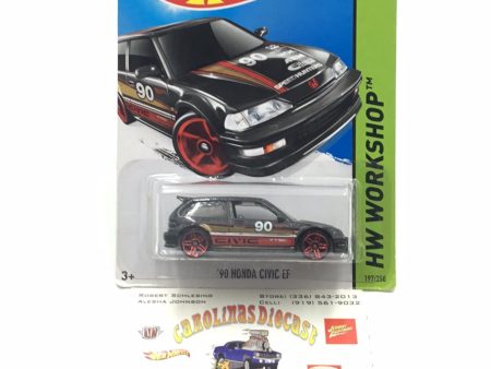 2014 Hot Wheels #197 1990 Honda Civic EF Fashion