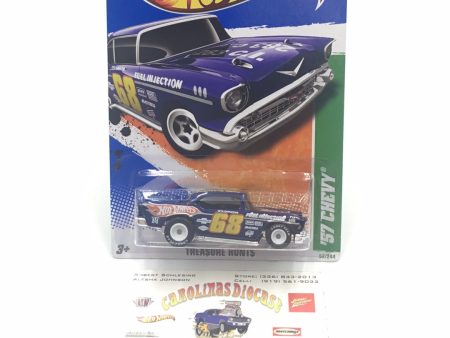 2011 hot wheels #52 super treasure hunt 57 Chevy W  Protecto For Discount