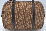 Authentic Christian Dior Trotter Hand Bag Canvas Brown L0663 Online