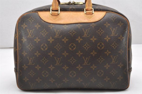 Authentic Louis Vuitton Monogram Deauville Hand Bag M47270 LV 6514K Supply