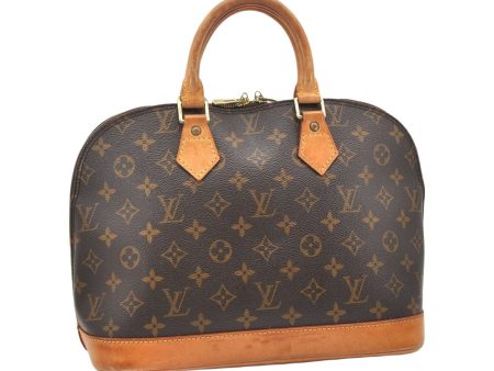 Authentic Louis Vuitton Monogram Alma Hand Bag Purse M51130 LV 6536K Online