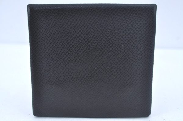 Authentic HERMES Pouch Leather Black L0685 Hot on Sale