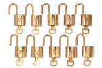 Authentic Louis Vuitton Padlock & Keys 10Set LV 3456K Sale