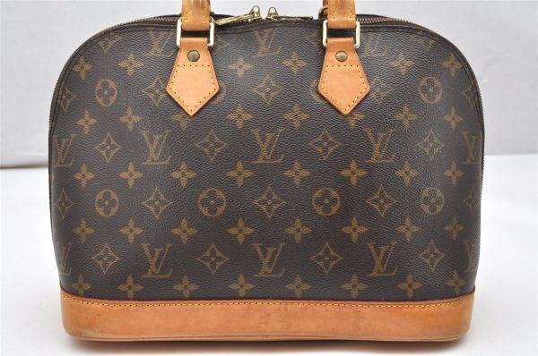 Authentic Louis Vuitton Monogram Alma Hand Bag Purse M51130 LV 6536K Online