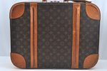 Louis Vuitton Monogram Stratos 45 Trunk Case Travel Bag Old Model Junk L0654 on Sale