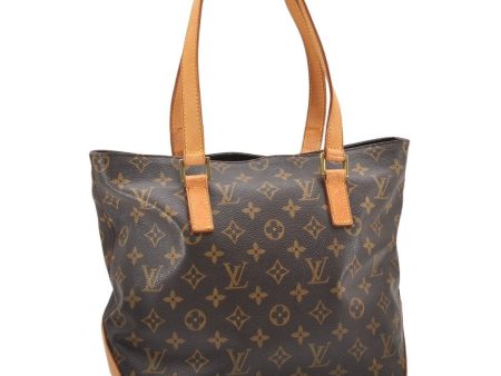 Authentic Louis Vuitton Monogram Cabas Piano Shoulder Tote Bag M51148 Junk 6515K Online Hot Sale