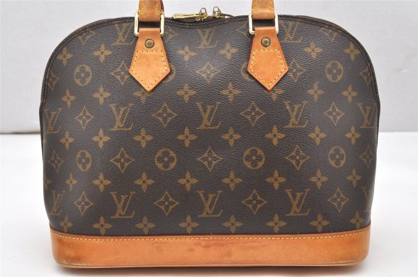 Authentic Louis Vuitton Monogram Alma Hand Bag Purse M51130 LV 6536K Online