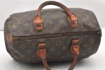 Authentic Louis Vuitton Monogram Speedy 30 Hand Boston Bag M41526 LV Junk 5520K Cheap