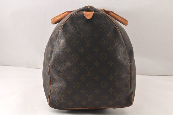 Authentic Louis Vuitton Monogram Keepall 55 Travel Boston Bag M41424 LV 5388K For Cheap