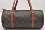 Authentic Louis Vuitton Monogram Papillon 30 Hand Bag Old Model LV 6507K For Discount