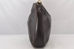 Authentic GUCCI Vintage Bamboo 2Way Shoulder Hand Bag Leather Brown Junk 5655K Fashion