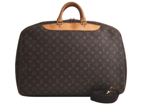 Authentic Louis Vuitton Monogram Alize 1 Poches 2 Way Travel Bag M41393 LV 5450K Cheap