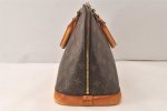 Authentic Louis Vuitton Monogram Alma Hand Bag Purse M51130 LV 6537K on Sale