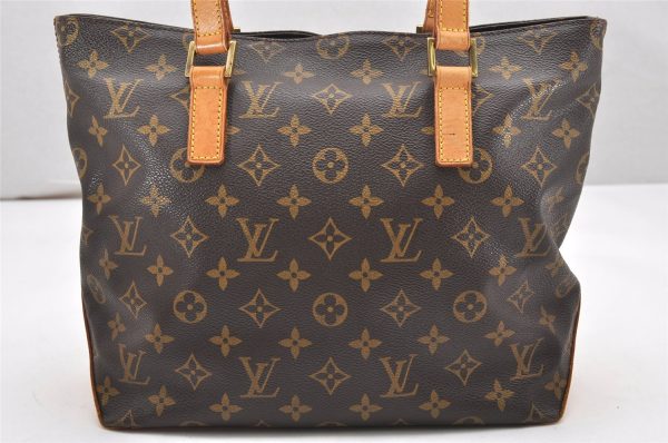 Authentic Louis Vuitton Monogram Cabas Piano Shoulder Tote Bag M51148 Junk 6515K Online Hot Sale