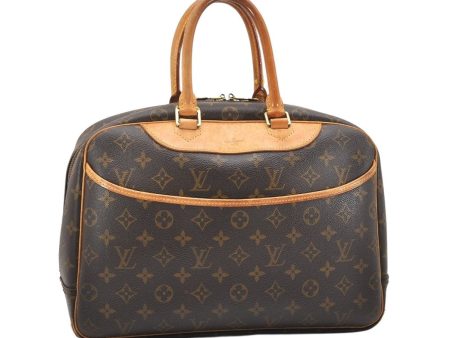 Authentic Louis Vuitton Monogram Deauville Hand Bag M47270 LV 6514K Supply