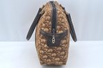 Authentic Christian Dior Trotter Hand Bag Canvas Brown L0663 Online