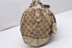 Authentic GUCCI Sukey 2Way Tote Bag GG Canvas Leather 247902 Brown 6523K Sale