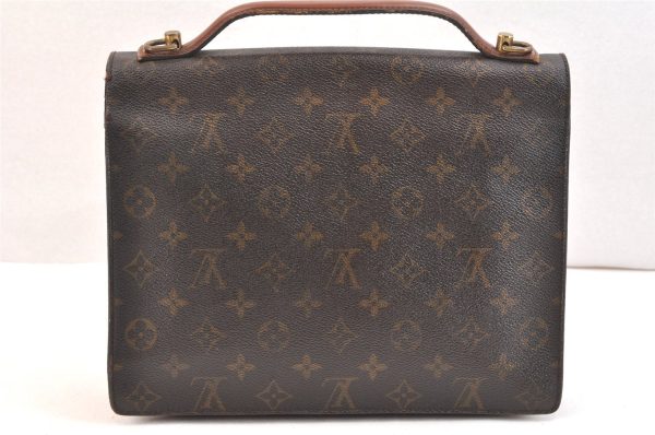 Authentic Louis Vuitton Monogram Monceau 2Way Shoulder Hand Bag M51185 LV 6511K Discount