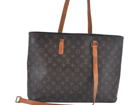 Authentic Louis Vuitton Monogram Luco Shoulder Tote Bag M51155 LV Junk 0726J on Sale