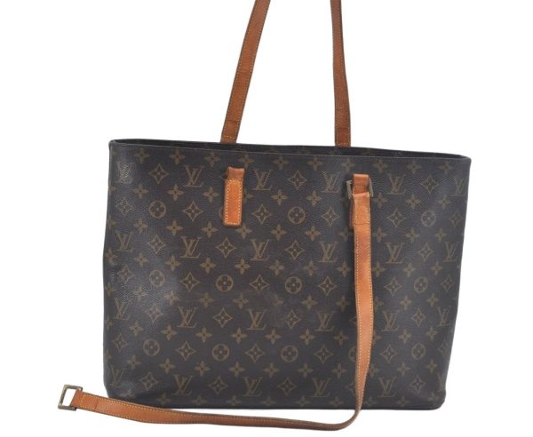 Authentic Louis Vuitton Monogram Luco Shoulder Tote Bag M51155 LV Junk 0726J on Sale