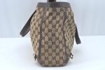 Authentic GUCCI Vintage Shoulder Tote Bag GG Canvas Leather 141472 Brown L0656 For Discount