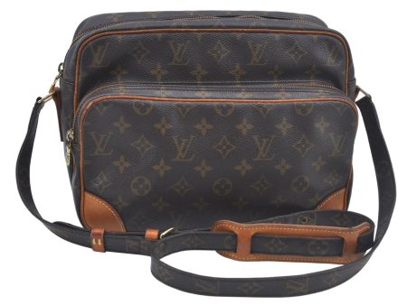 Authentic Louis Vuitton Monogram Nile Shoulder Cross Body Bag M45244 LV L0603 Online Hot Sale