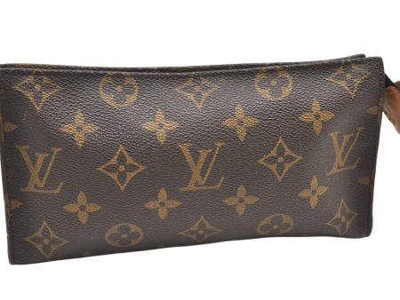 Authentic Louis Vuitton Monogram Pouch For Bucket GM LV Junk 7084K Discount