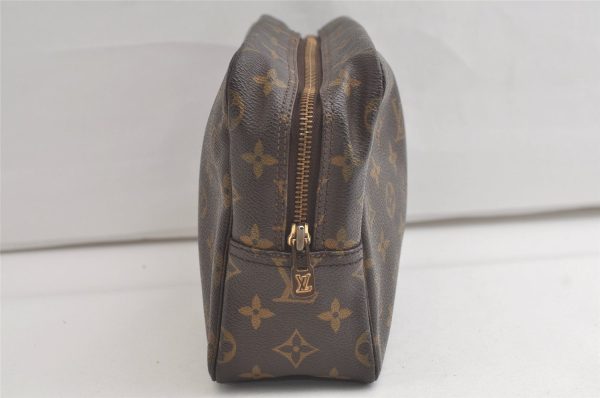 Auth Louis Vuitton Monogram Trousse Toilette 28 Clutch Hand Bag M47522 LV 5069K Online