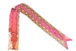 Auth Louis Vuitton Bandeaux BB Rising Confidential Scarf Silk M78453 Pink 4614K Online