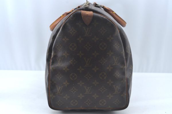 Authentic Louis Vuitton Monogram Keepall 50 Travel Boston Bag M41426 LV L0301 For Sale