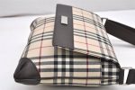 Authentic BURBERRY Nova Check Shoulder Cross Bag Canvas Leather Beige 7094K on Sale