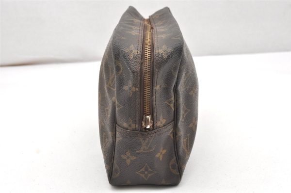 Auth Louis Vuitton Monogram Trousse Toilette 28 Clutch Hand Bag LV Junk 7373K Hot on Sale