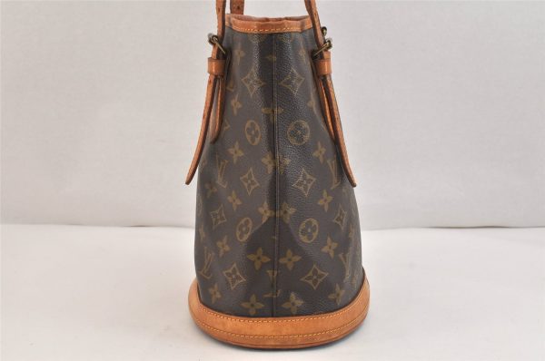 Authentic Louis Vuitton Monogram Bucket PM Shoulder Tote Bag Old Model LV 3464K Fashion