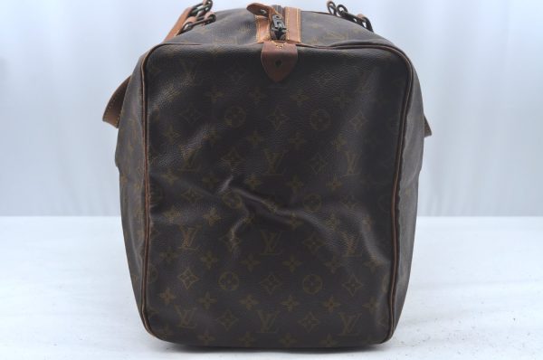 Authentic Louis Vuitton Monogram Sac Souple55 Hand Boston Bag Old Model LV L0422 Discount