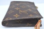 Authentic Louis Vuitton Monogram Pouch For Bucket PM LV Junk L0450 For Discount