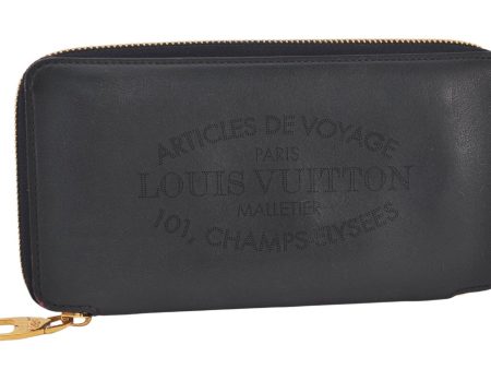 Authentic Louis Vuitton Parnassea Portefeuille Iena Wallet M58281 Navy 6455K Fashion