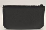 Authentic Louis Vuitton Aerogram Pochette Cles Coin Purse Black M81031 Box 2872K on Sale