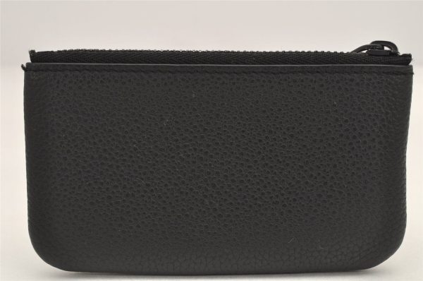 Authentic Louis Vuitton Aerogram Pochette Cles Coin Purse Black M81031 Box 2872K on Sale