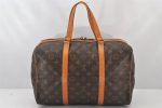 Authentic Louis Vuitton Monogram Sac Souple 35 Hand Boston Bag M41626 LV 6833K For Discount