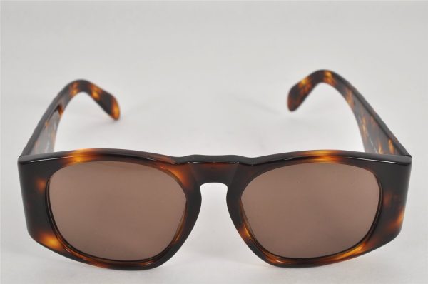 Auth CHANEL Matelasse Sunglasses Tortoise Shell CC 01450 Plastic Brown 2945K Online now