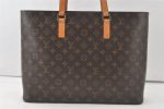 Authentic Louis Vuitton Monogram Luco Shoulder Tote Bag M51155 LV 7565K Online Hot Sale