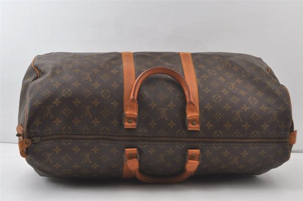 Authentic Louis Vuitton Monogram Keepall 55 Travel Boston Bag Old Model LV 7339K Supply