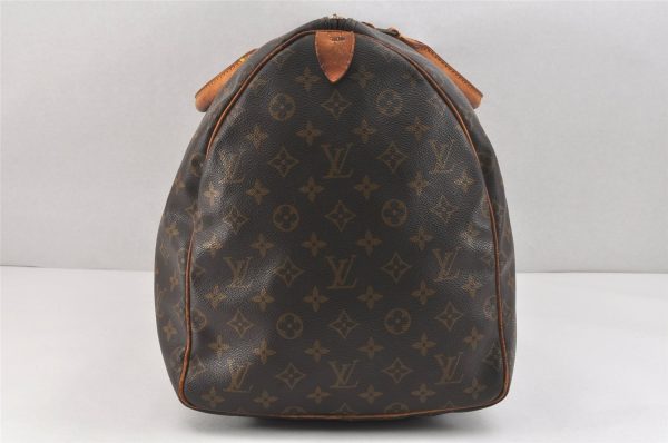 Authentic Louis Vuitton Monogram Keepall 55 Travel Boston Bag M41424 LV 2901K Cheap