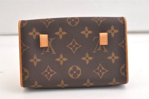 Auth Louis Vuitton Monogram Pochette Florentine Pouch Waist Bag M51855 LV 4178K Online now