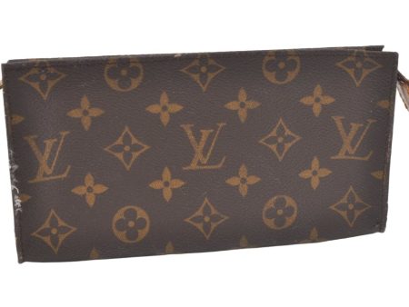 Authentic Louis Vuitton Monogram Pouch For Bucket GM LV Junk 7085K Sale