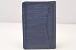 Authentic Louis Vuitton Epi Organizer De Poche Pass Case Blue M6358G LV 6494K on Sale