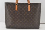 Authentic Louis Vuitton Monogram Luco Shoulder Tote Bag M51155 LV 7565K Online Hot Sale