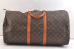 Authentic Louis Vuitton Monogram Keepall 55 Travel Boston Bag M41424 LV 2915K Sale